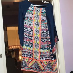 Alice & Trixie Patterned Kaftan